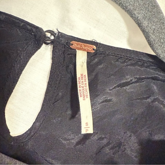 Free People Prairie Dust Romper Black Size S - Picture 11 of 11